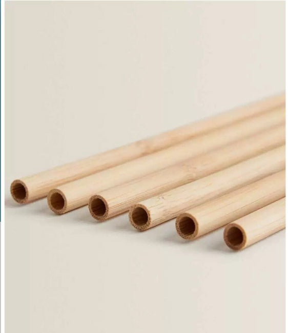Eco-Friendly Bamboo Reusable Straws - Sustainable, Plastic-Free Drinking Solution
