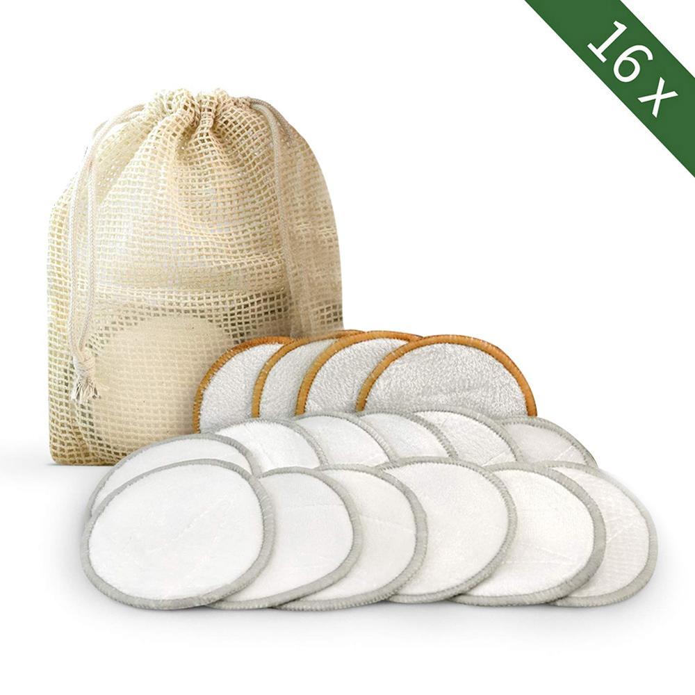 Eco-Friendly Bamboo Cotton Remover Pads