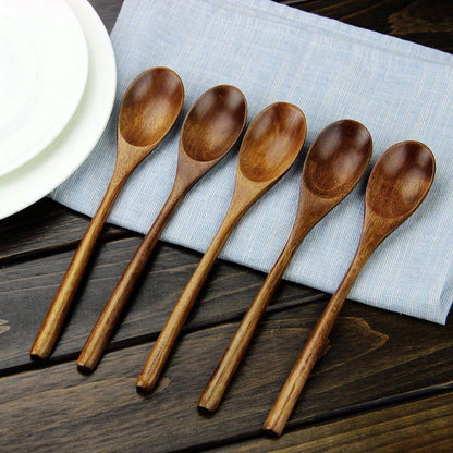 Eco-Friendly Wooden Spoons - Sustainable Kitchen Utensils