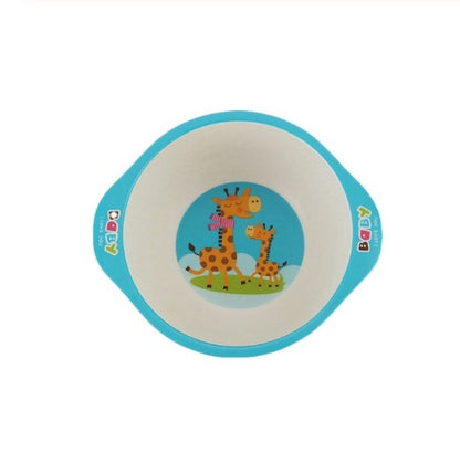 Eco-Friendly Children's Bowls with Animal Designs