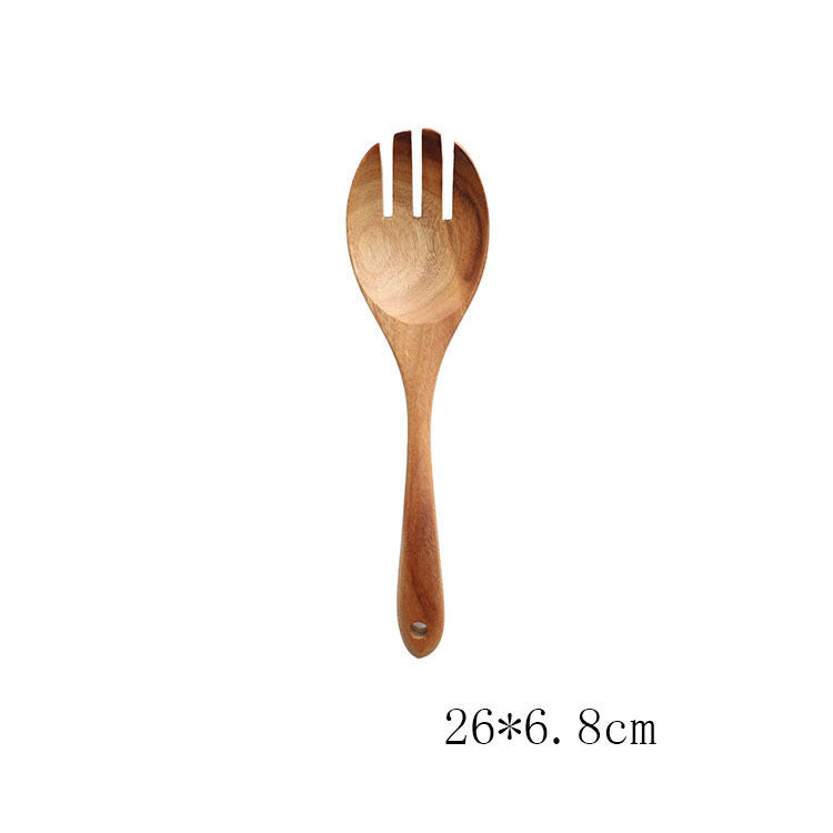 Eco-Friendly Wooden Kitchen Utensils Set - Sustainable & Durable