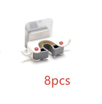 Eco-Friendly Wall-Mounted Mop and Broom Holder