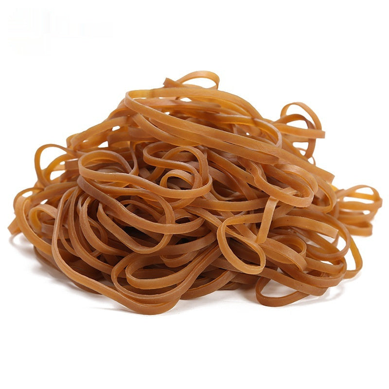 Eco-Friendly Biodegradable Natural Rubber Bands - Plastic-Free Packaging