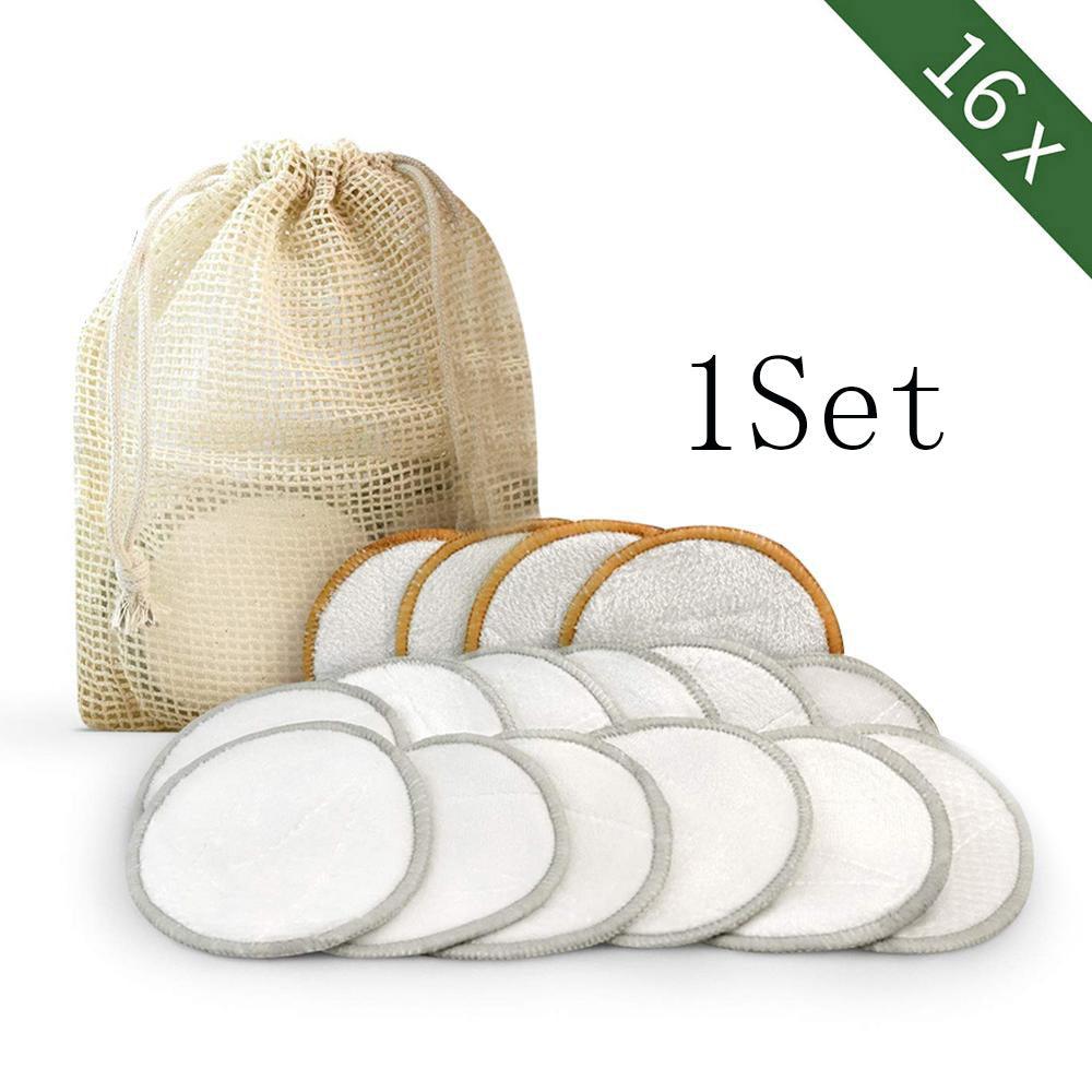 Eco-Friendly Bamboo Cotton Remover Pads