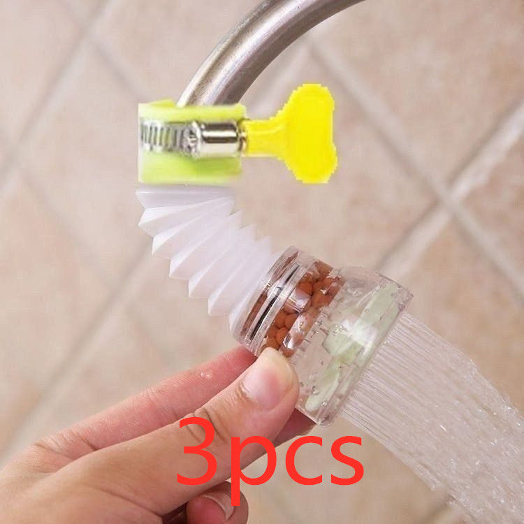 Water-Saving Faucet Aerator with Filtration Beads