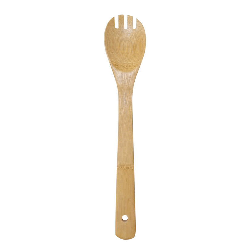 Eco-Friendly Bamboo Kitchen Utensil Set - Sustainable & Durable