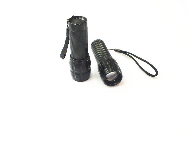 Telescopic Mini LED Flashlight with Dimming Function