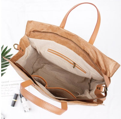 Eco-Friendly Paper Handbags - Stylish & Sustainable