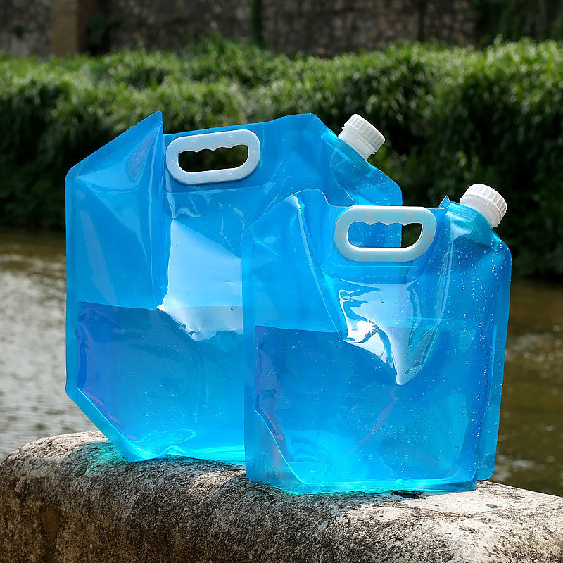 Eco-Friendly Foldable PVC Water Bag for Camping & Hiking