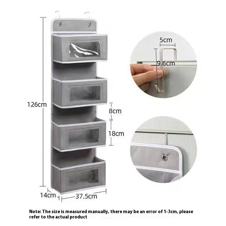 Over-Door Hanging Storage Bag (Multi-Pocket Organizer)