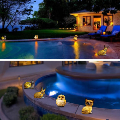 Solar-Powered Snail Garden Light - Eco-Friendly Outdoor Décor
