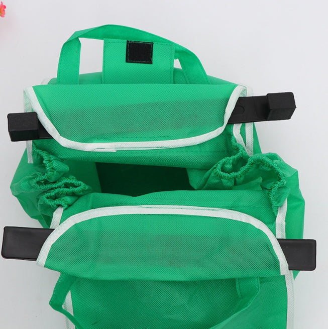 Eco-Friendly Reusable Green Shopping Bag for Groceries