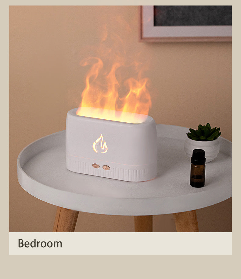 Silent Flame Aroma Diffuser for Essential Oil Bliss