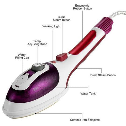 Eco-Friendly Handheld Garment Steamer for Sustainable Fabric Care