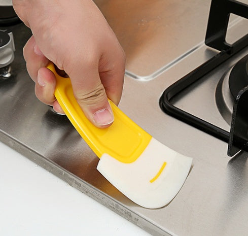 Eco-Friendly Kitchen Scraper Tool - Durable Silicone Cleaning Aid