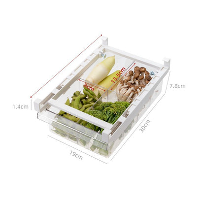 Adjustable Kitchen Refrigerator Storage Rack Organizer