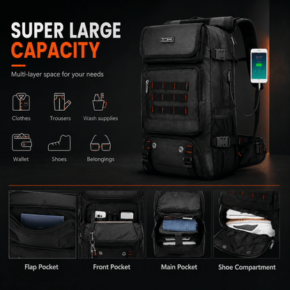 BEAST™ 3-in-1 Premium Oxford Gym Bag