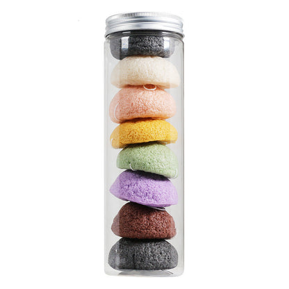 Eco-Friendly Konjac Sponge Set for Natural Facial Cleansing & Exfoliation