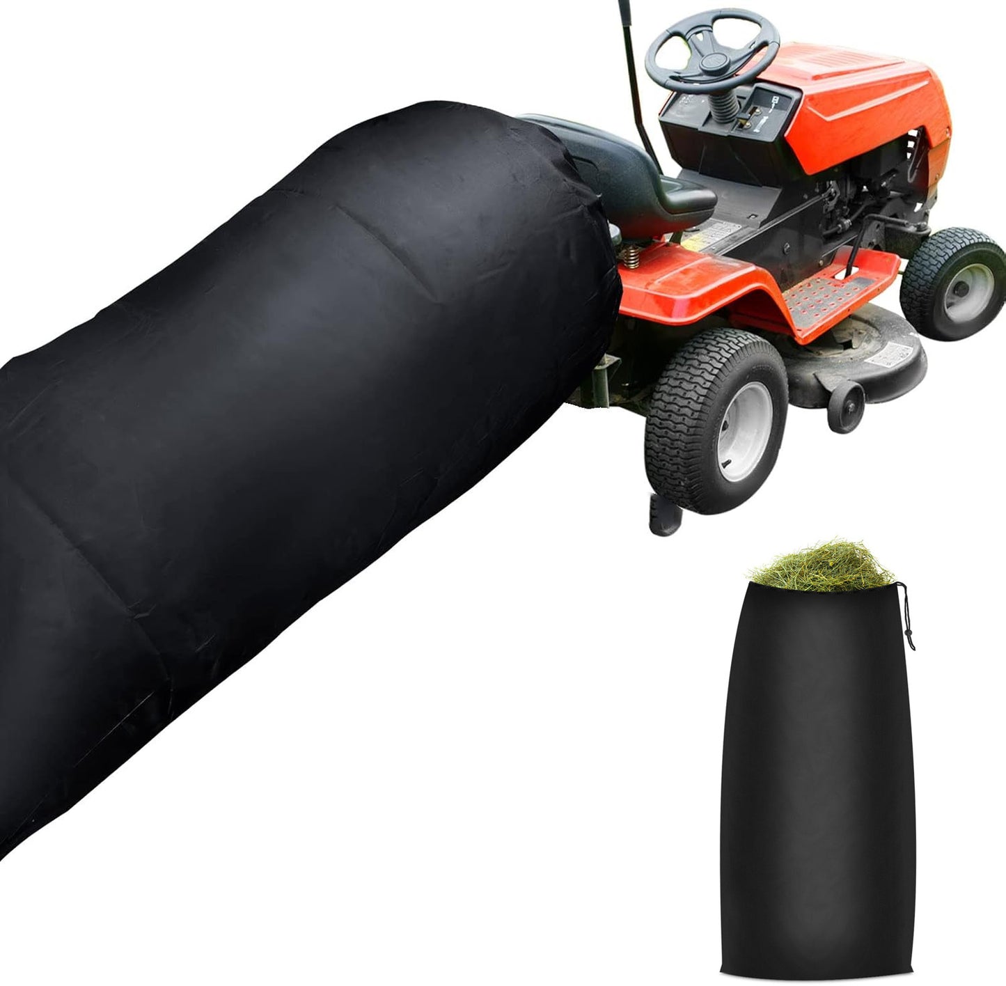 Eco-Friendly Lawn Mower Leaf Bag - Reusable & Durable Attachment for Sustainable Gardening