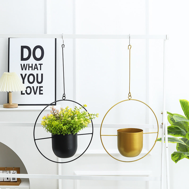 Nordic Home Succulent Iron Flower Pot