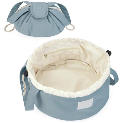Large Drawstring Makeup Bag – Portable Cosmetic Organizer