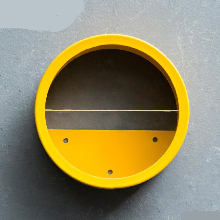 Eco-Friendly Circular Wall-Mounted Planters for Indoor Greenery