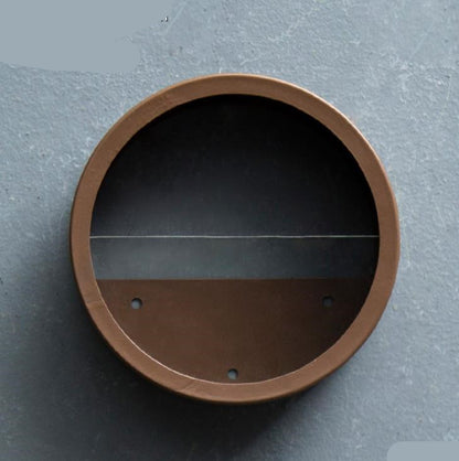 Eco-Friendly Circular Wall-Mounted Planters for Indoor Greenery