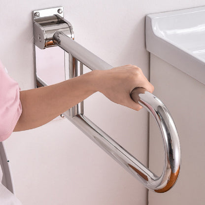 L-Shaped Stainless Steel Bathroom Safety Grab Bar
