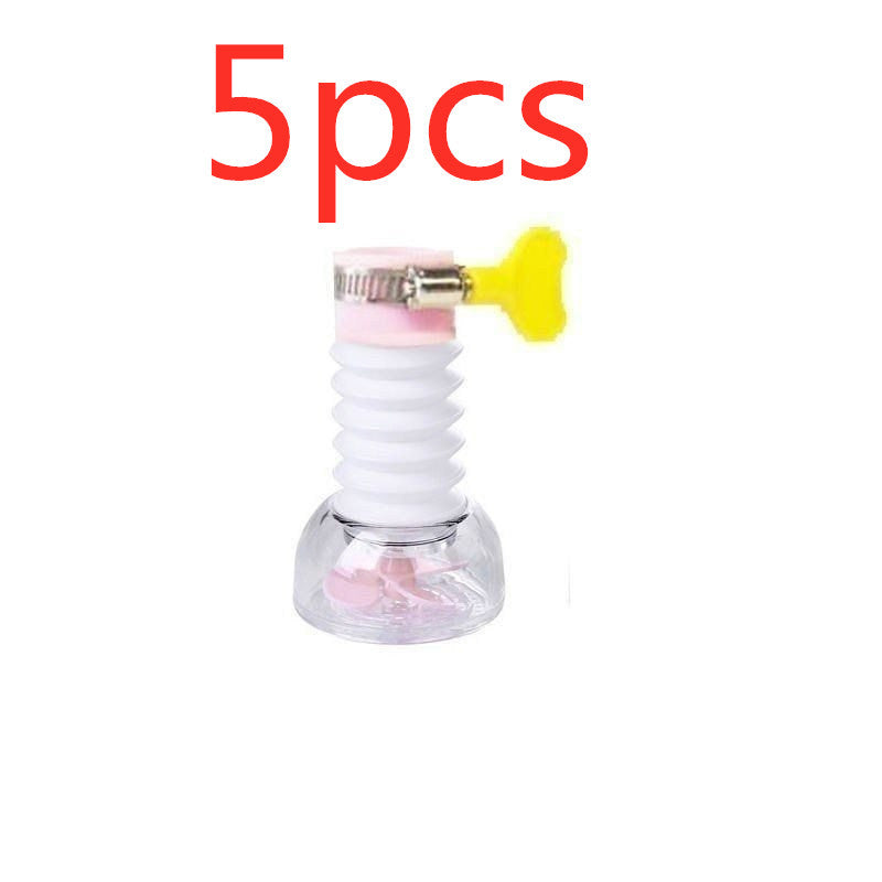 Water-Saving Faucet Aerator with Filtration Beads