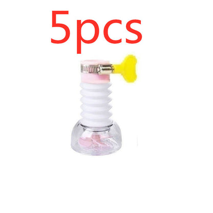 Water-Saving Faucet Aerator with Filtration Beads