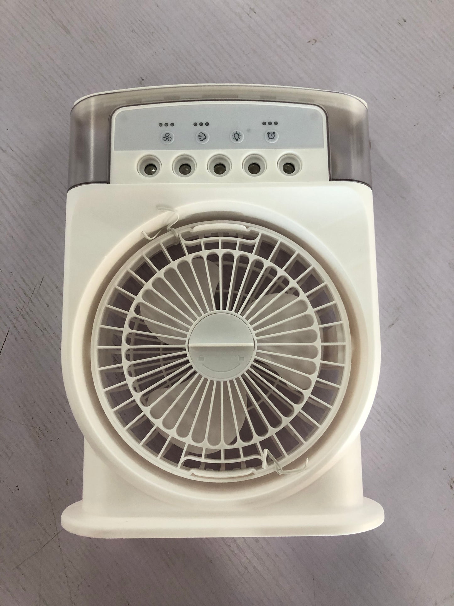 Portable Air Conditioner Cooling Fan with LED Lighting