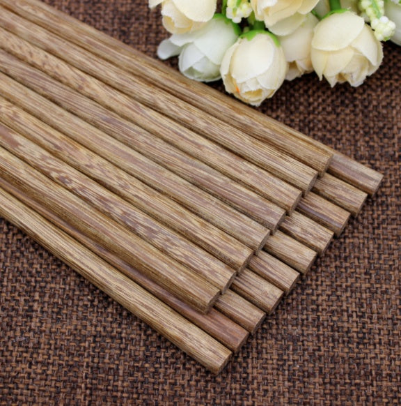 Eco-Friendly Reusable Wooden Chopsticks - Sustainable Dining Utensils