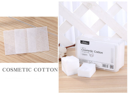 Eco-Friendly Square Cotton Pads for Makeup Removal
