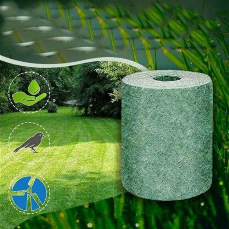 Eco-Friendly Biodegradable Grass Seed Mat in Rolled Format