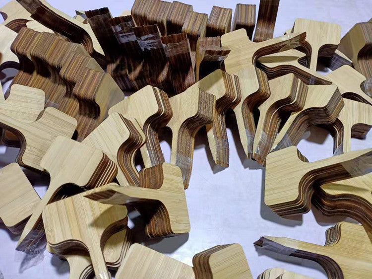 Eco-Friendly Geometric Wooden Hooks for Home Organization