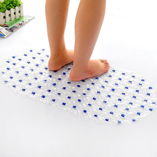 EcoGuard Non-Slip PVC Bath Mat in a bathroom setting