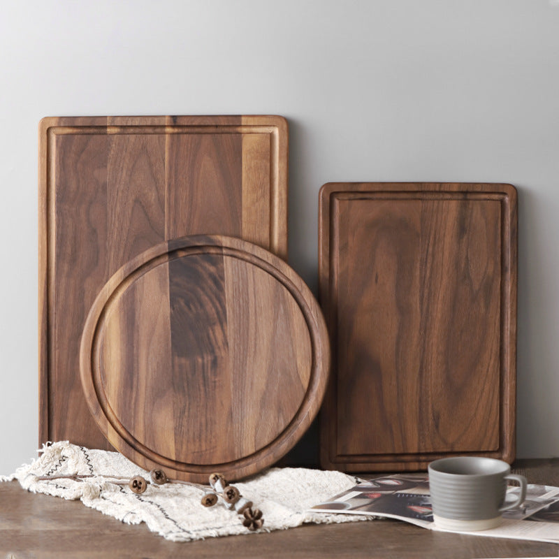 Eco-Friendly Black Walnut Cutting Board & Serving Tray