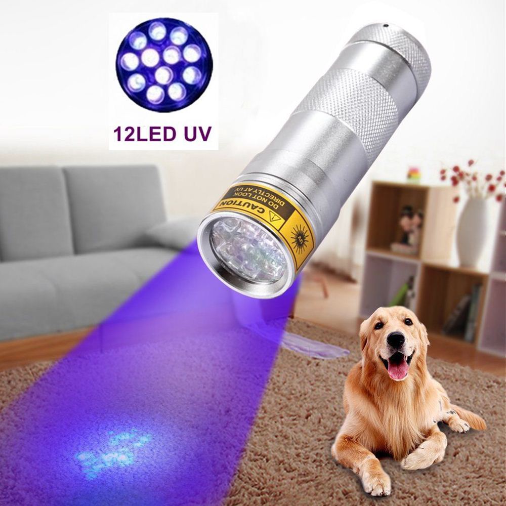 UV Flashlight for Counterfeit Detection