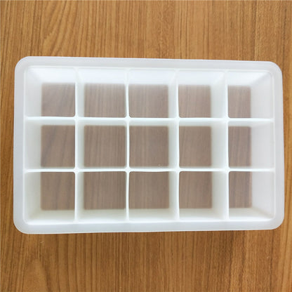 Eco-Friendly Silicone Ice Cube Tray - Durable & Reusable