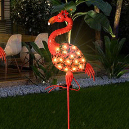 Solar-Powered Peacock Garden Light - Eco-Friendly Outdoor Décor