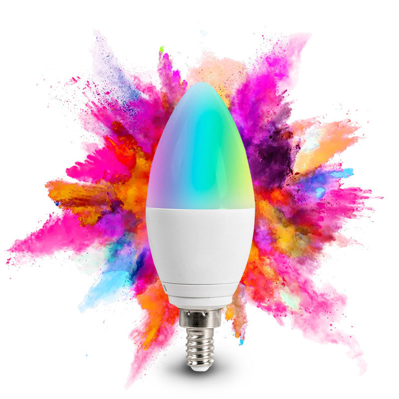 Multicolor Teardrop LED Light Bulb