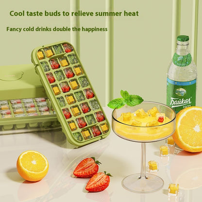 Eco-Friendly Reusable Ice Cube Mold Tray