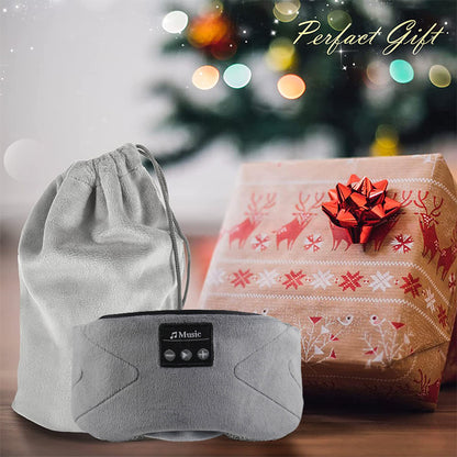Sleep Mask with Built-In White Noise for Enhanced Sleep