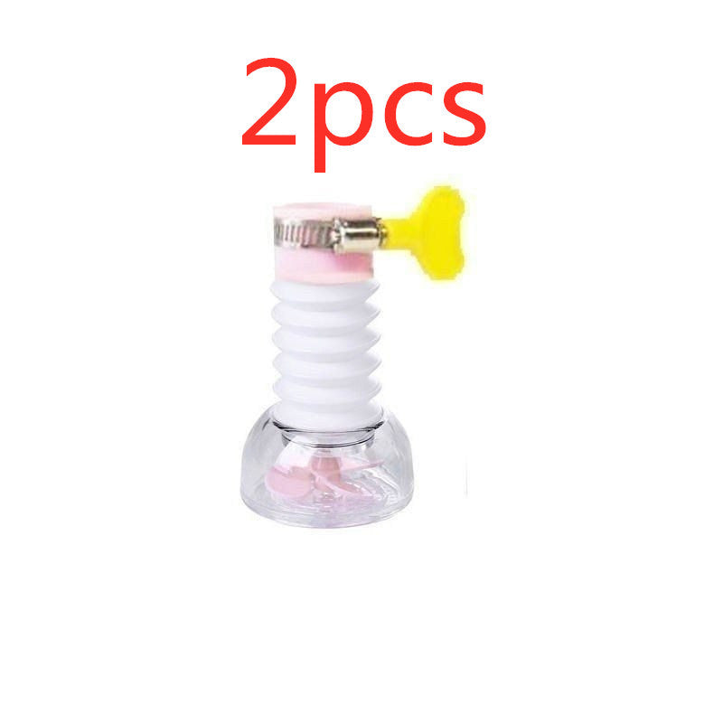 Water-Saving Faucet Aerator with Filtration Beads