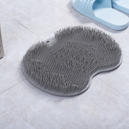 Eco-Friendly Silicone Bath Massage Brush & Foot Scrub Mat