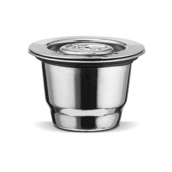 Eco-Friendly Reusable Coffee Capsule Set - Stainless Steel, Zero Waste