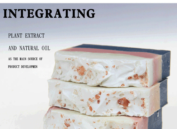 Multicolored Natural Bar Soap - Eco-Friendly, Plastic-Free, Long-Lasting