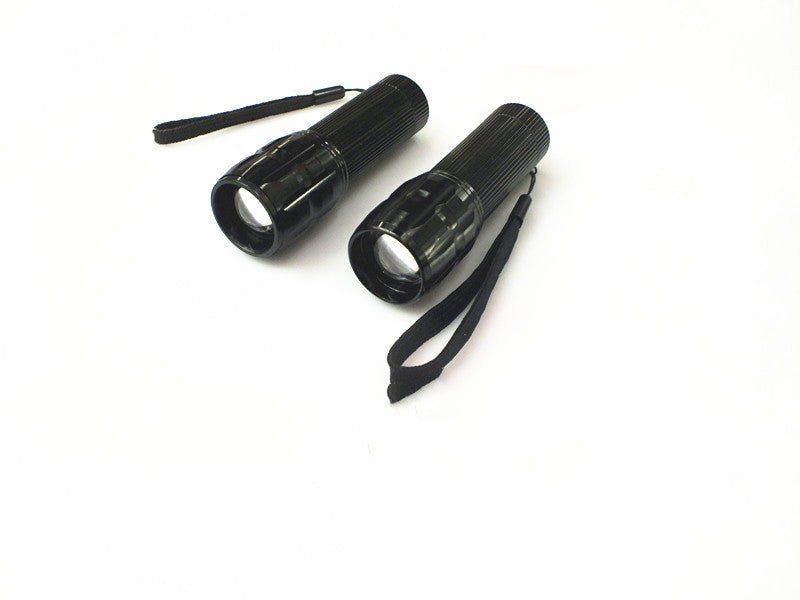 Telescopic Mini LED Flashlight with Dimming Function