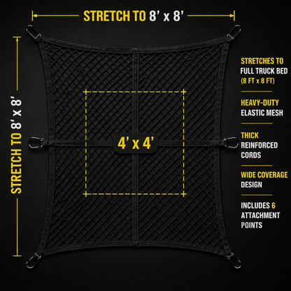 Patriot Cargo Net™ - Heavy Duty Truck Bed Net