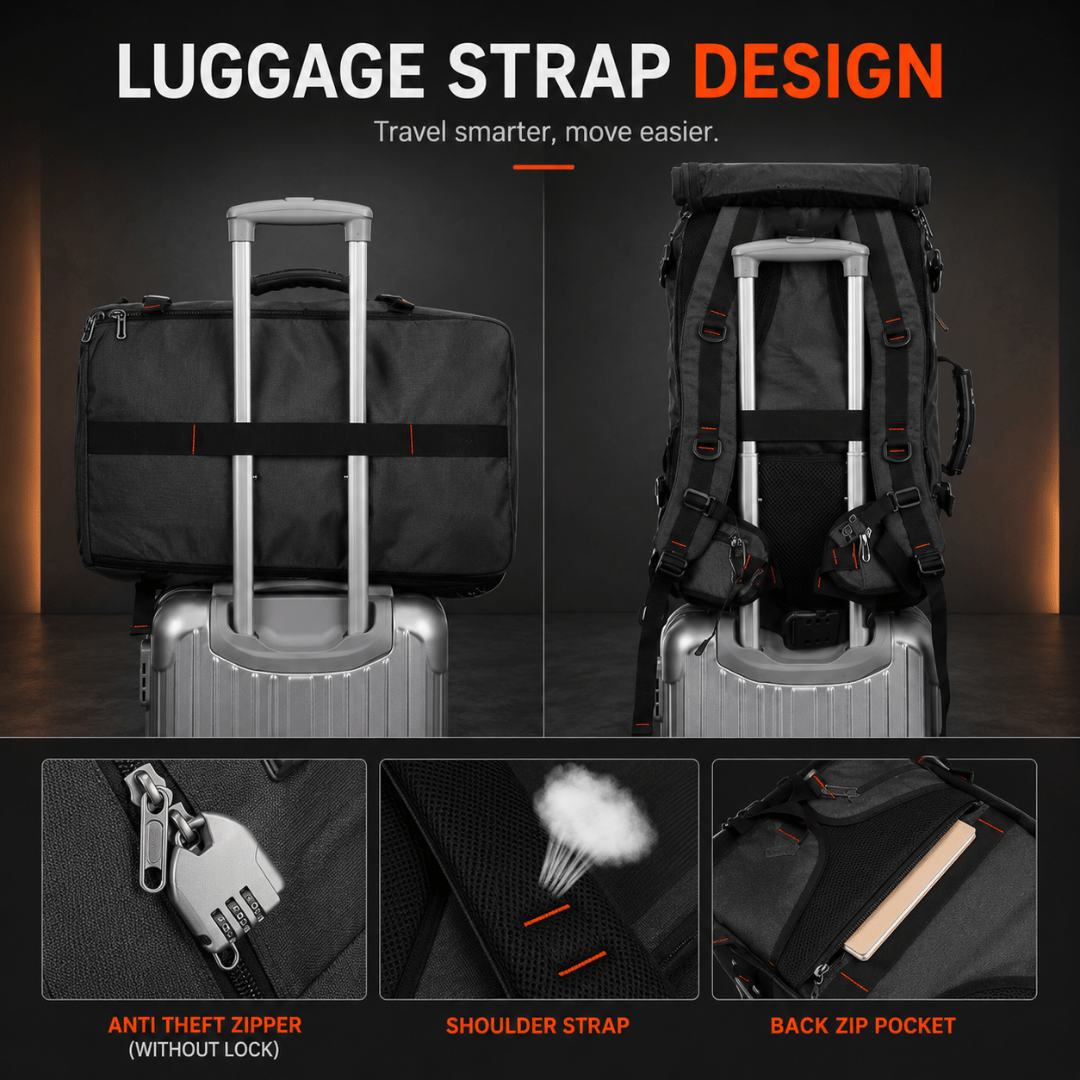 BEAST™ 3-in-1 Premium Oxford Gym Bag